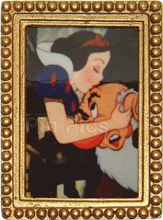 Disney Gallery - 'Why Grumpy, You Do Care' Framed Snow White & Seven Dwarfs