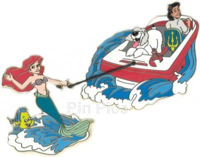 DS - Ariel, Flounder, Eric and Max - Little Mermaid - River Fun - Set