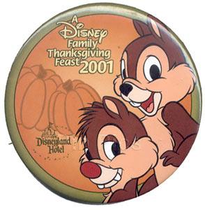 DLR - Disney Family Thanksgiving Feast 2001 with Chip & Dale