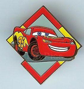 WDW - Lightning McQueen - Cars - Mickeys Pin Machine - Pixar - Mystery