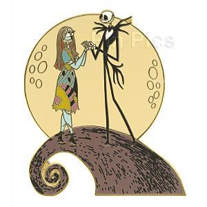 DS - Jack and Sally - Nightmare Before Christmas - Moonscape