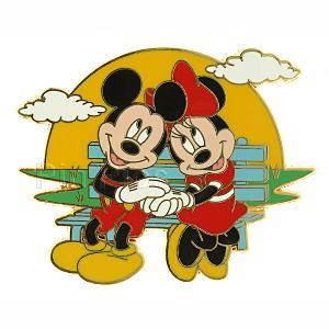 DS - Disney Shopping - Sunset Series - Minnie and Mickey Mouse