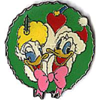 Christmas Ducks : Donald and Daisy