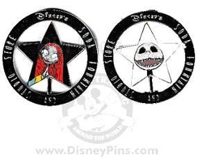 DSF - Nightmare Before Christmas Pin Trading Event - Jack and Sally Spinner