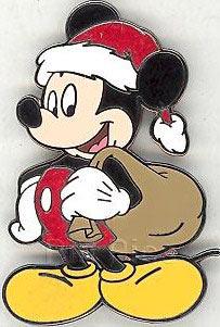 DS - Mickey Santa Pin