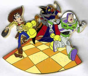 DS - Woody, Buzz Lightyear and Zurg - Toy Story - Jumbo