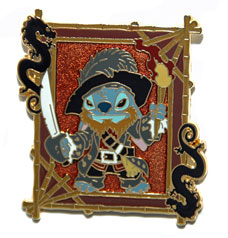 Stitch as Captain Barbossa - Pirates of the Caribbean - Mystery