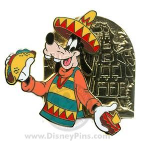 WDW - Epcot® International Food and Wine Festival 2007 - 5 Pin Boxed Set (Goofy in Mexico Only)