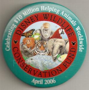 Wildlife Conservation April 2006 Button