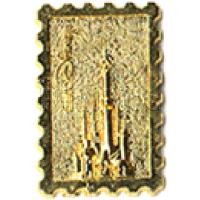Eurodisney Castle - Gold Stamp