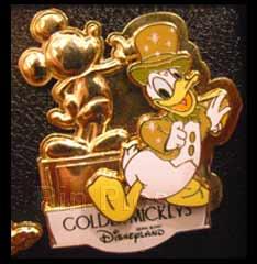 HKDL - Golden Mickeys Pin Set - Donald Duck