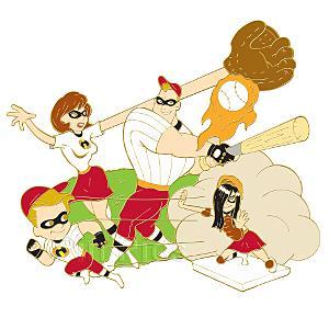 DS - Disney Shopping - The Incredibles Baseball Team