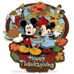 WDW - Happy Thanksgiving 2007 - Mickey & Minnie (Jumbo)