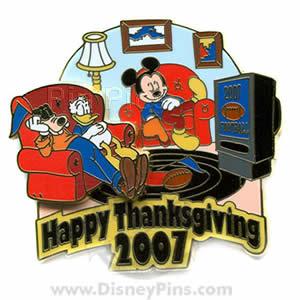 WDSB - Thanksgiving 2007 - Mickey, Donald & Goofy Watch Football