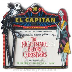 DSF - El Capitan Marquee - Tim Burton's The Nightmare Before Christmas 3-D (Jack & Sally)