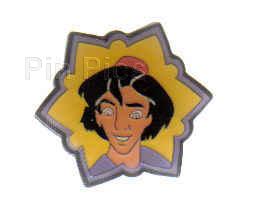 Aladdin Smiling in Hexagon