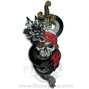 Pirates of the Caribbean - Skull with Sliding Sword