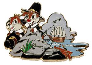 DS - Chip and Dale - Pilgrams - Mayflower - Thanksgiving