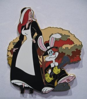 DS - Jessica and Roger Rabbit - Pilgrams - Thanksgiving - Jumbo