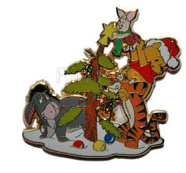 DS - Winnie the Pooh, Tigger, Piglet and Eeyore - Holiday Tree - Days 13-18  - Advent