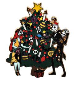 DS - Jack and Sally - Nightmare Before Christmas - Tree - Holiday Decorating