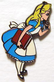 Alice Profile w/ Book