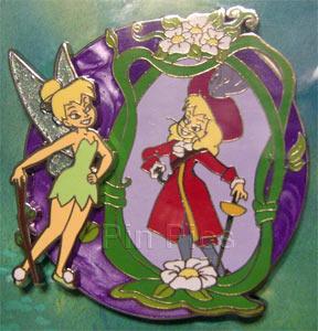WDW - Where Dreams HapPin - Framed Set - Tinker Bell's Dreams (Captain Hook Pin Only)