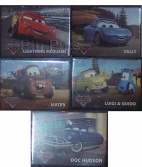 Theater Gift - Cars - 5 Button Set