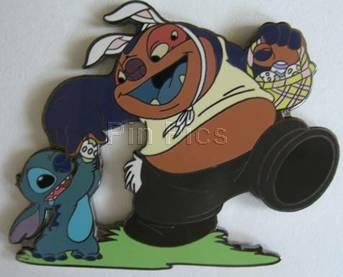 Disney Auctions - Easter Lilo and Stitch (Stitch w/ Jumbaa) Black Prototype