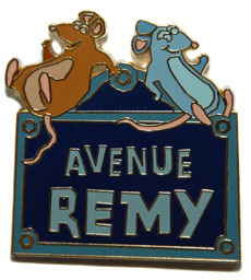 DLRP - Ratatouille - 4 Pin Set (''Avenue Remy'' Only)