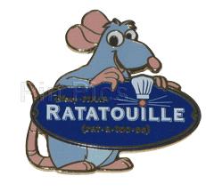 Ratatouille - Remy Holding Logo