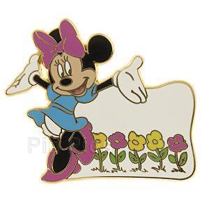 DS - Minnie Mouse with Flowers - Personalized
