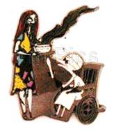 JDS - Sally & Dr Finkelstein - Nightmare Before Christmas - From a 5 Pin Box Set
