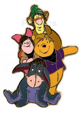 DS - Winnie the Pooh, Tigger, Eeyore and Piglet as Monkees- Rock and Roll