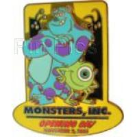 Monsters Inc. Opening Day 11-02-01 - ARTIST PROOF