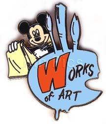 JDS - Mickey Mouse - Works of Art - W - Walt Disney Puzzle Series
