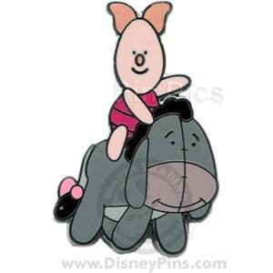 Piglet Riding Eeyore - Winnie the Pooh & Friends - Flexible