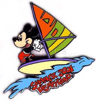 Disneyland Summer 2001 - Mickey Wind Surfing