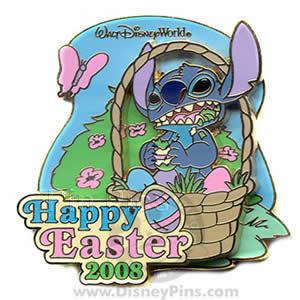WDW- Happy Easter 2008- Stitch - Artist Proof