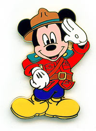 DL - Mickey - Mounted Police - Canada - International Mickey