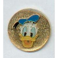 Donald Duck - round button pin