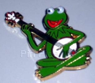 DLRP - Muppets - Googly-eyed Kermit Playing Banjo