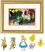 50th Anniversary Framed Set - Alice In Wonderland