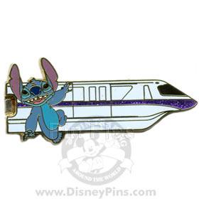 WDW - Gold Card Collection - Purple Monorail (Stitch)