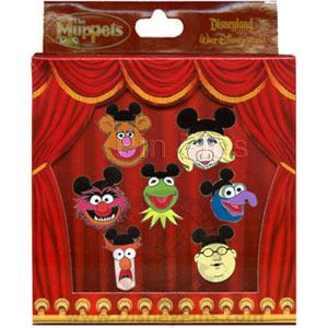 Muppets with Mouse Ears - Mini Pin Boxed Set (7 Pins)