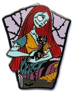 DS - Nightmare Before Christmas - Sally with Cat Tombstone