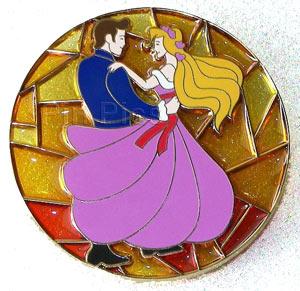 DS - Giselle and Robert - Enchanted - Princess and Prince - Stained Glass