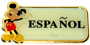 DS - Cast Member Language Pin (Spanish)