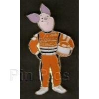 Piglet Little League Orange Racecar Drivers Suit Pin