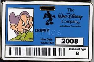 WDSB-WD Co Dopey Badge